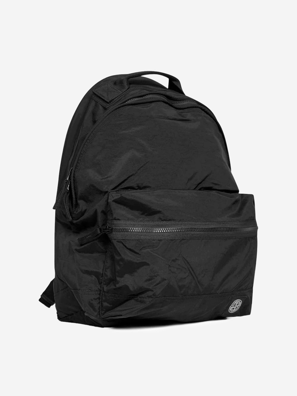 Backpack Coated Black Nylon Metal In Econyl Stone island оригінал – Купити в Україні – вид ззаду - STONE ISLAND