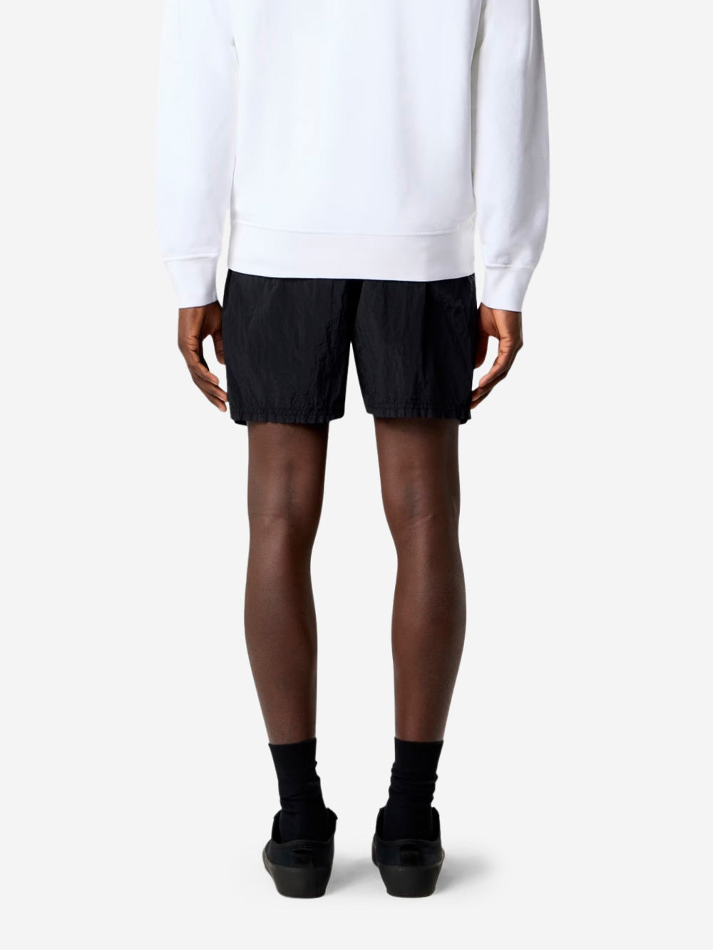 Black Medium Length Swim Shorts With Pockets Stone island оригінал – Купити в Україні – збільшений вид