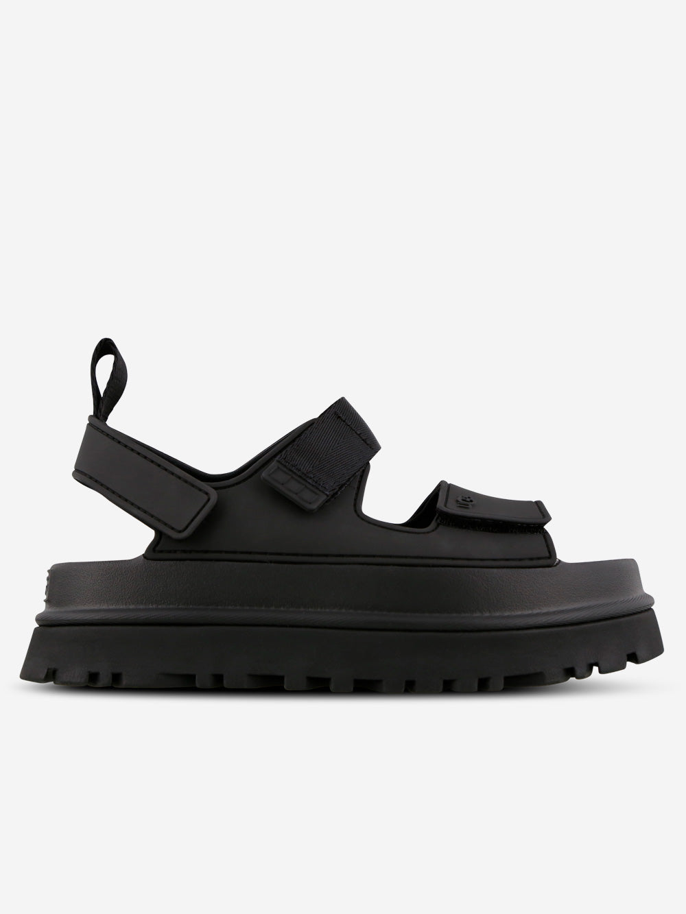 W Goldenglow Black Sandals Ugg оригінал – Купити в Україні – боковий вид