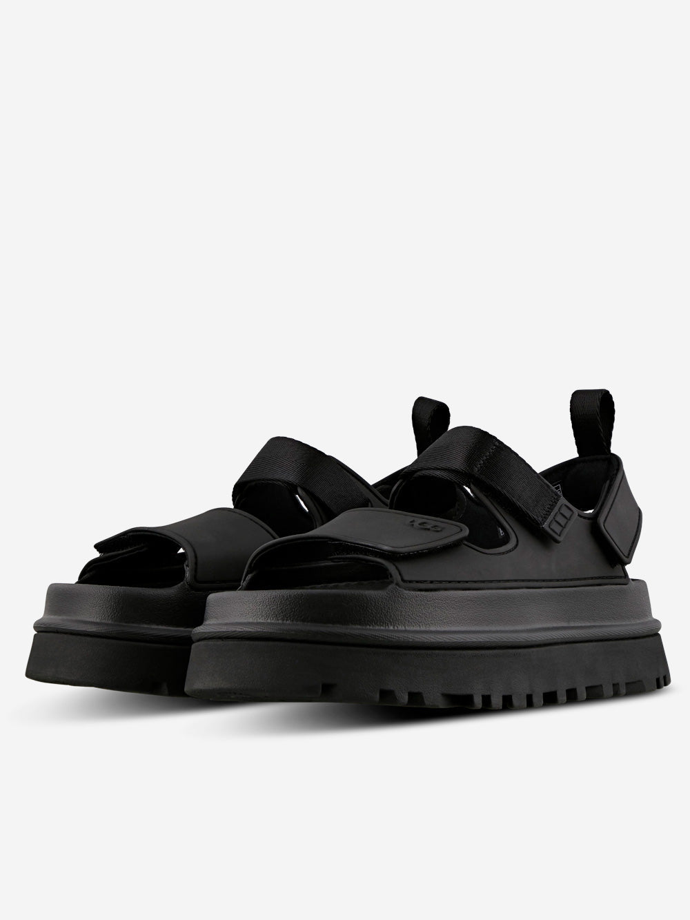 W Goldenglow Black Sandals Ugg оригінал – Купити в Україні – вид ззаду