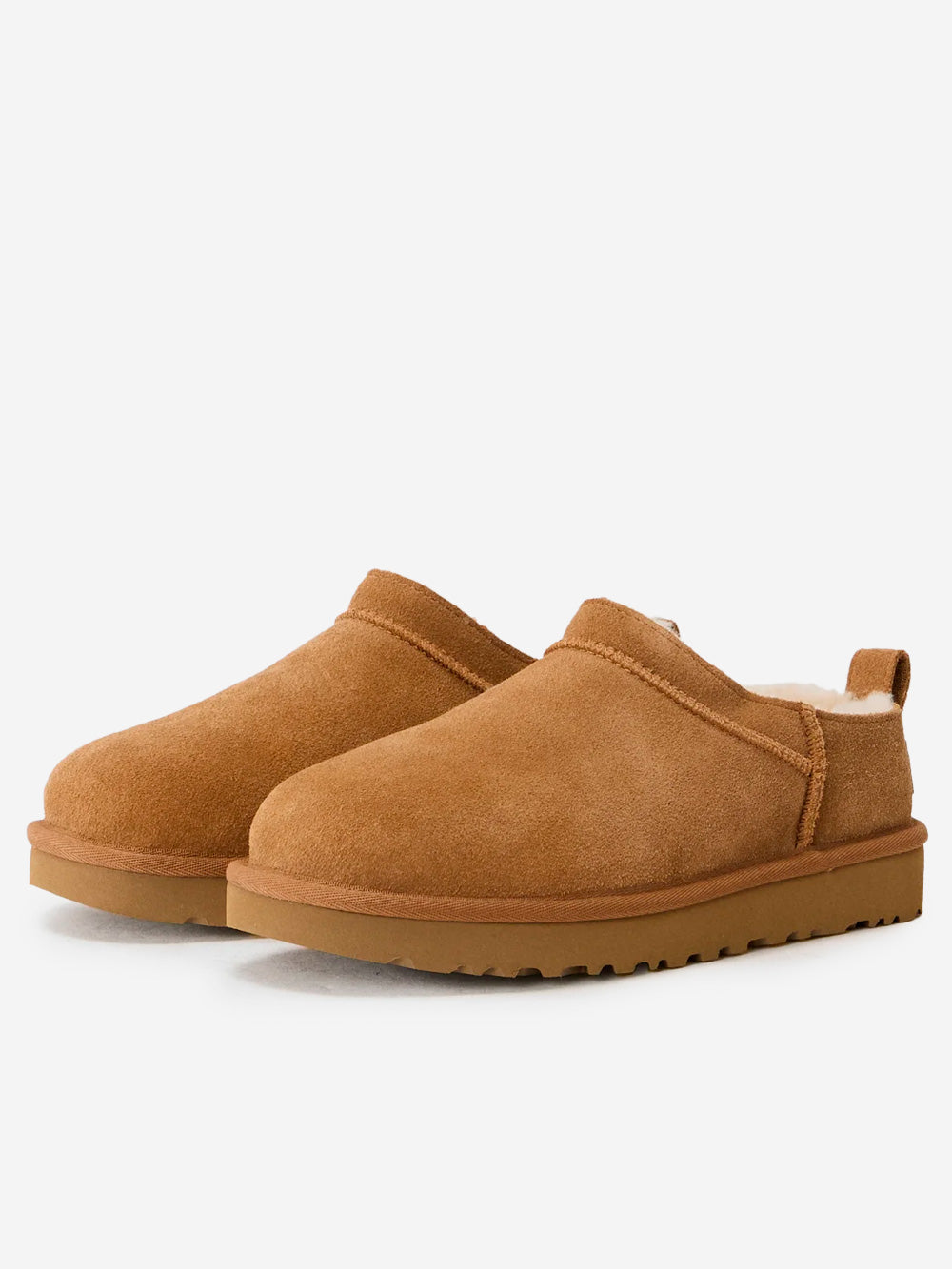Оригінальна W Classic Micro Chestnut Boots Ugg – вид ззаду