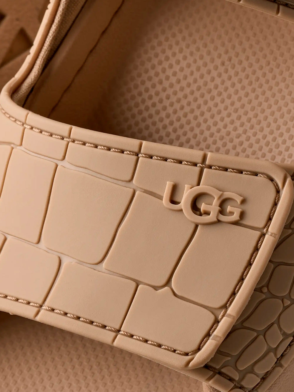 W Goldenglow Embossed Sandals Mustard Seed Ugg оригінал – Купити в Україні – детальний вид