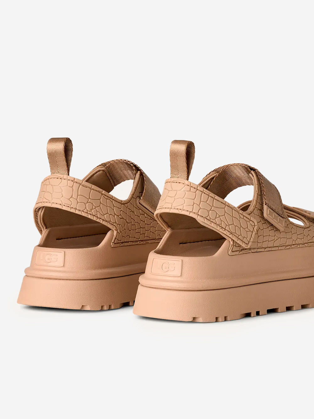 W Goldenglow Embossed Sandals Mustard Seed Ugg оригінал – Купити в Україні – збільшений вид