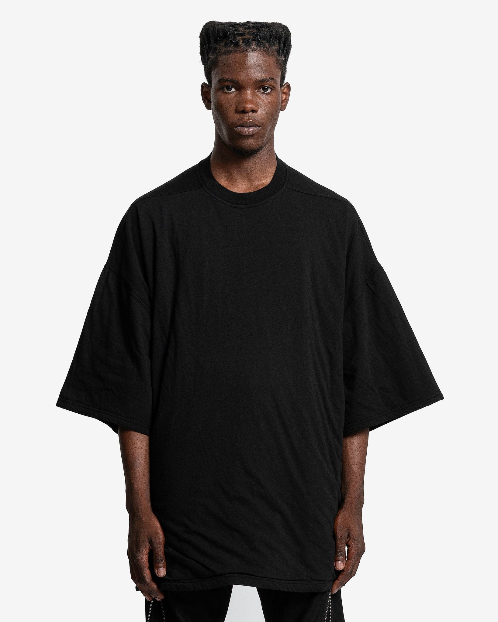 Оригінальна Padded Tommy T In Black Rick owens – боковий вид