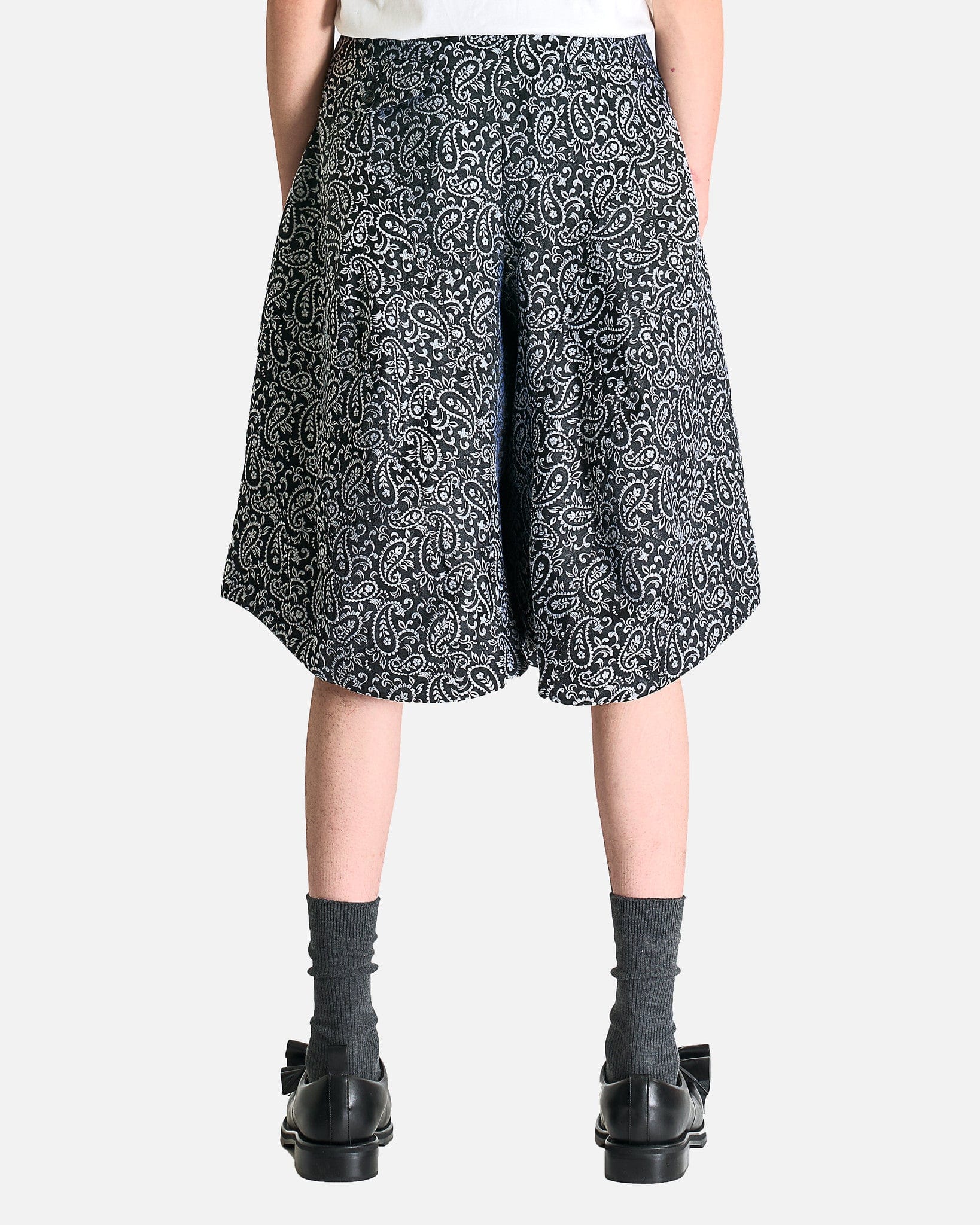 Paisley Shorts In Black Comme des garcons оригінал – Купити в Україні – детальний вид