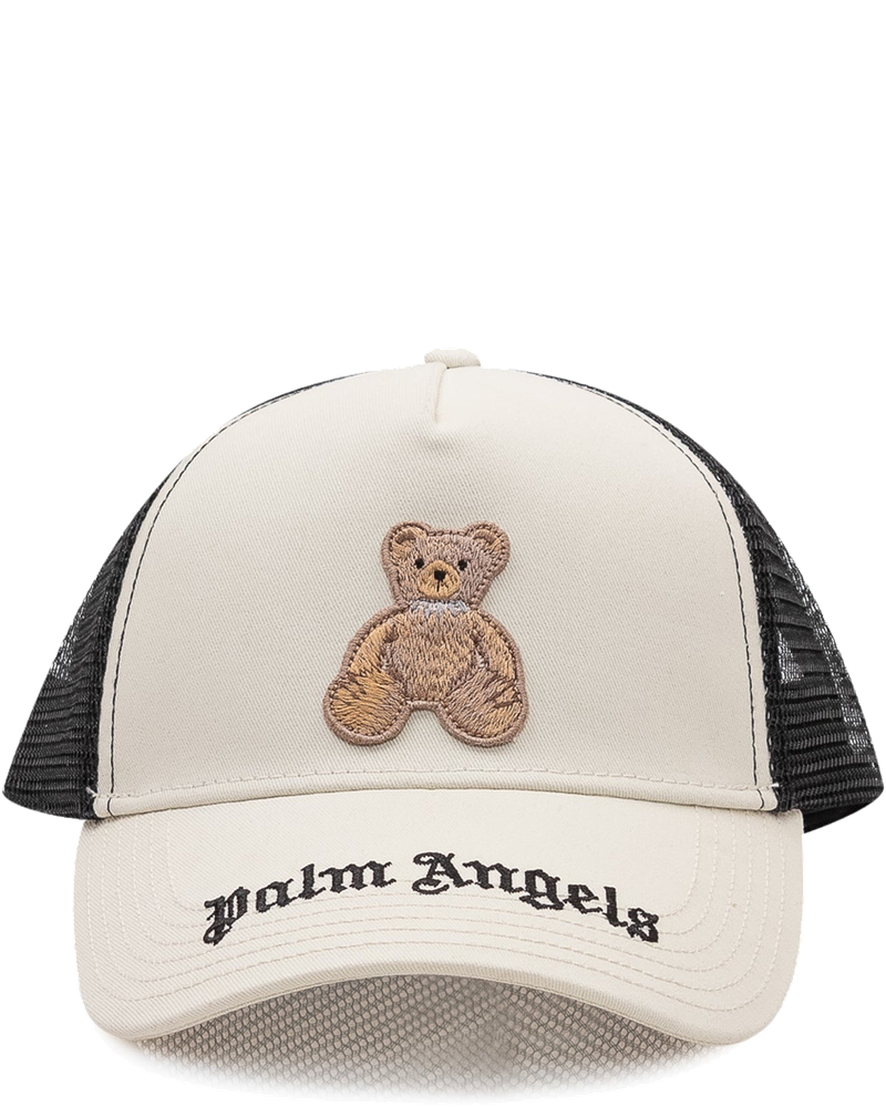 Baseball Cap With Visor And Embroidered Bear Patch Palm angels – Гарантія оригінальності