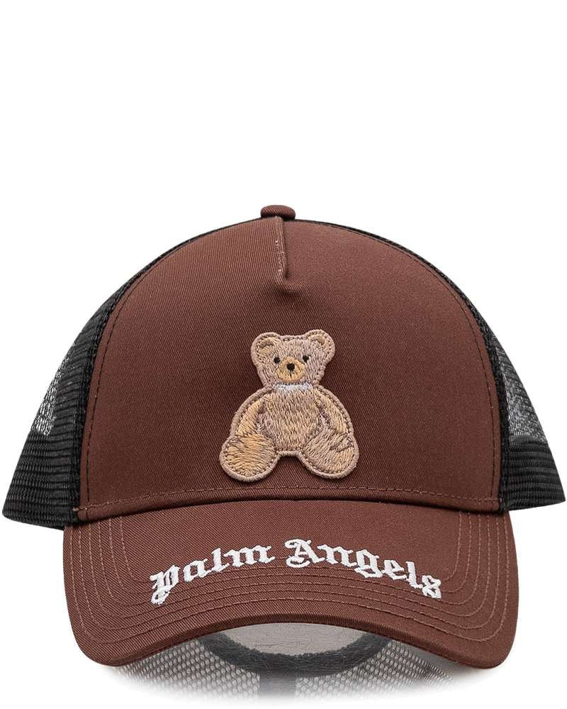 Baseball Cap With Visor And Embroidered Bear Patch Palm angels – Гарантія оригінальності