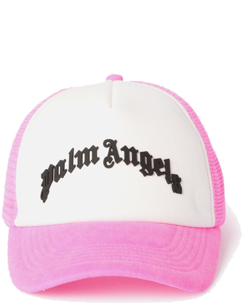 Curved Logo Mesh Cap Fuchsia Palm angels – Гарантія оригінальності