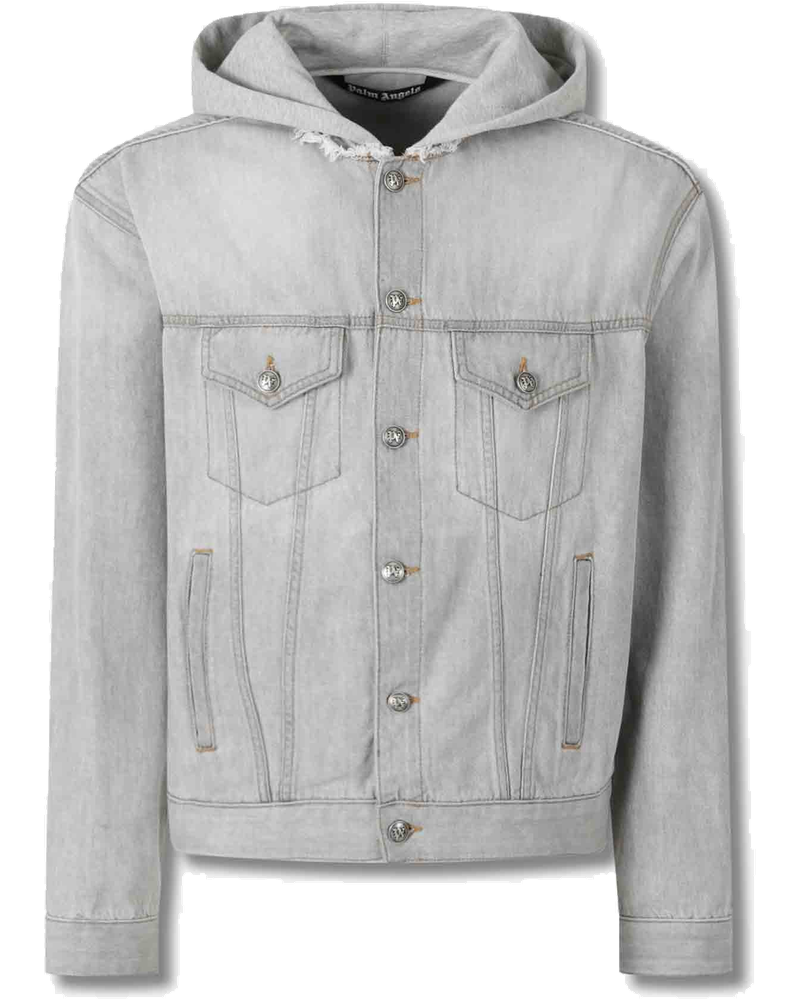 Chaqueta Denim Capucha Palm angels оригінал – Купити в Україні