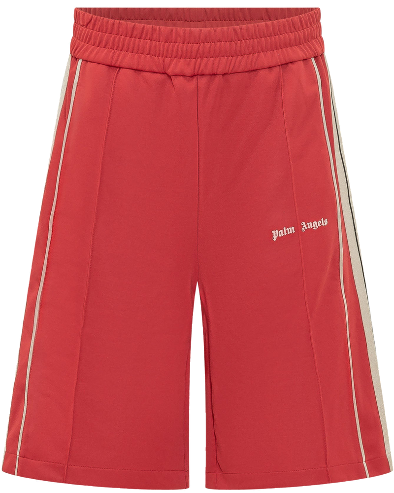 Elasticated Waist Bermuda Shorts With Side Stripes Palm angels оригінал – Купити в Україні