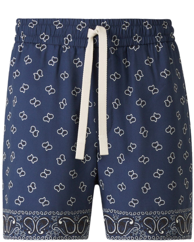 Оригінальна Paisley Motif Bermuda Shorts Palm angels