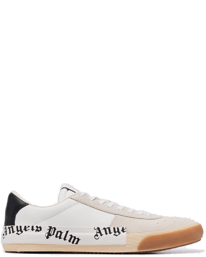 White Logo Print Low-Top Sneakers Palm angels – Гарантія оригінальності