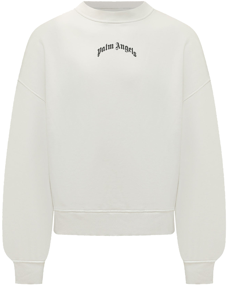 Crew Neck Sweatshirt With Chest Logo Palm angels – Гарантія оригінальності