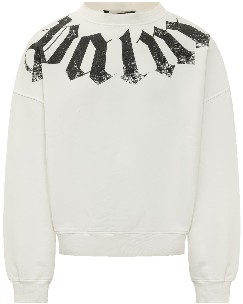 Crewneck Sweatshirt With Logo Print Palm angels – Гарантія оригінальності