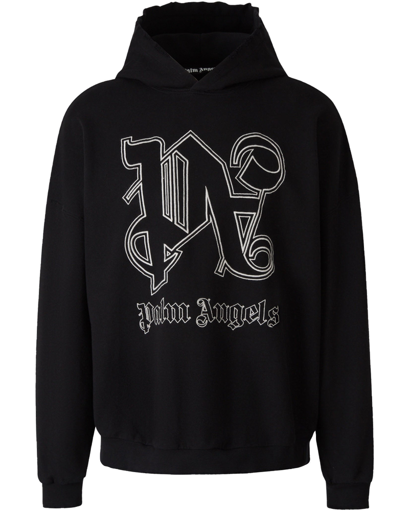 Embroidered Logo Hoodie Palm angels оригінал – Купити в Україні