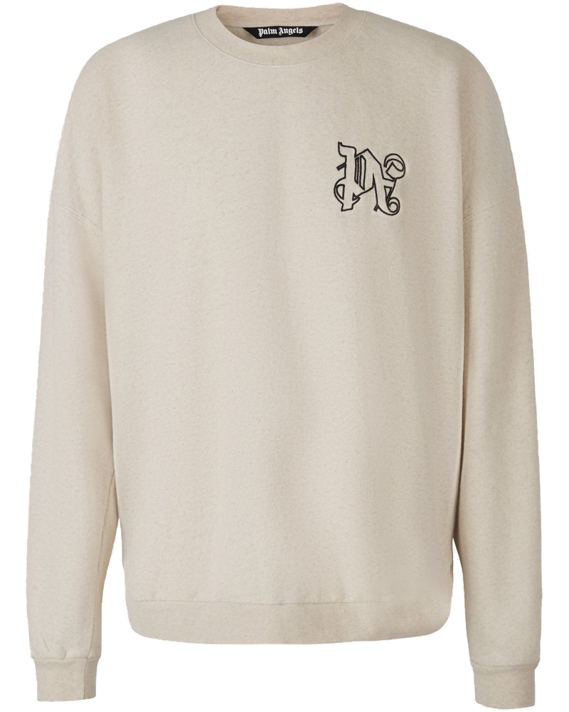 Embroidered Logo Sweatshirt Palm angels оригінал – Купити в Україні
