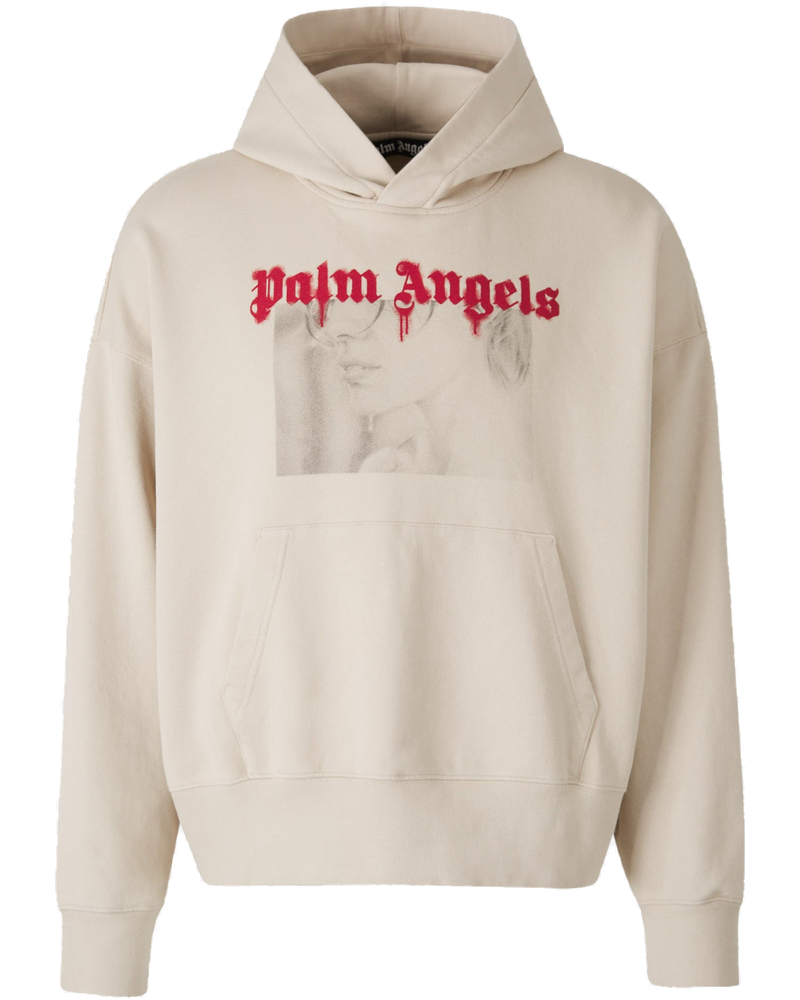 Portrait Logo Sweatshirt Palm angels оригінал – Купити в Україні