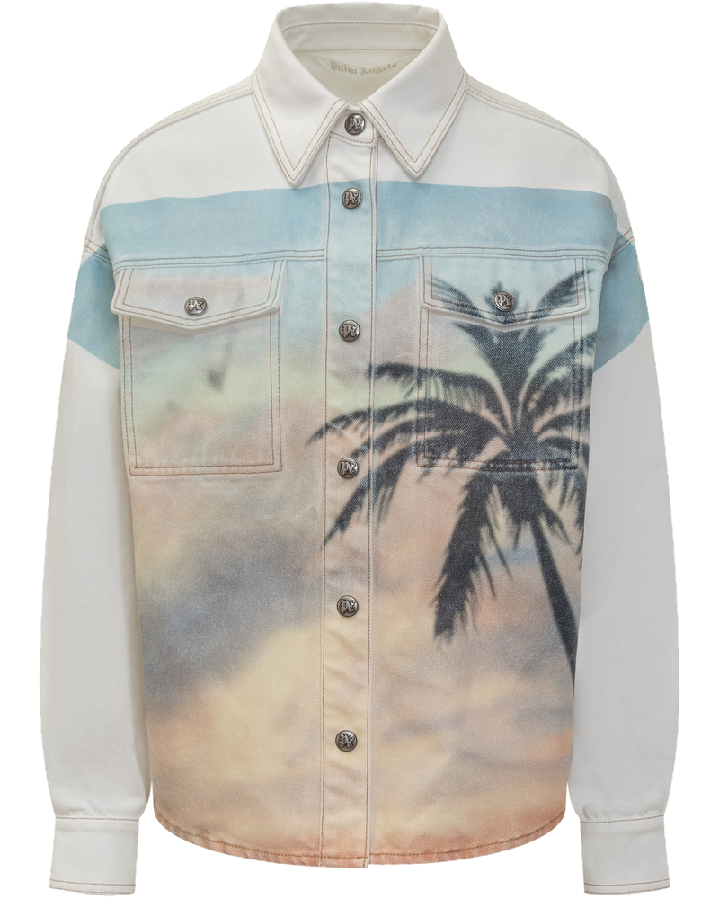 Оригінальна Sunrise Denim Jacket Palm angels