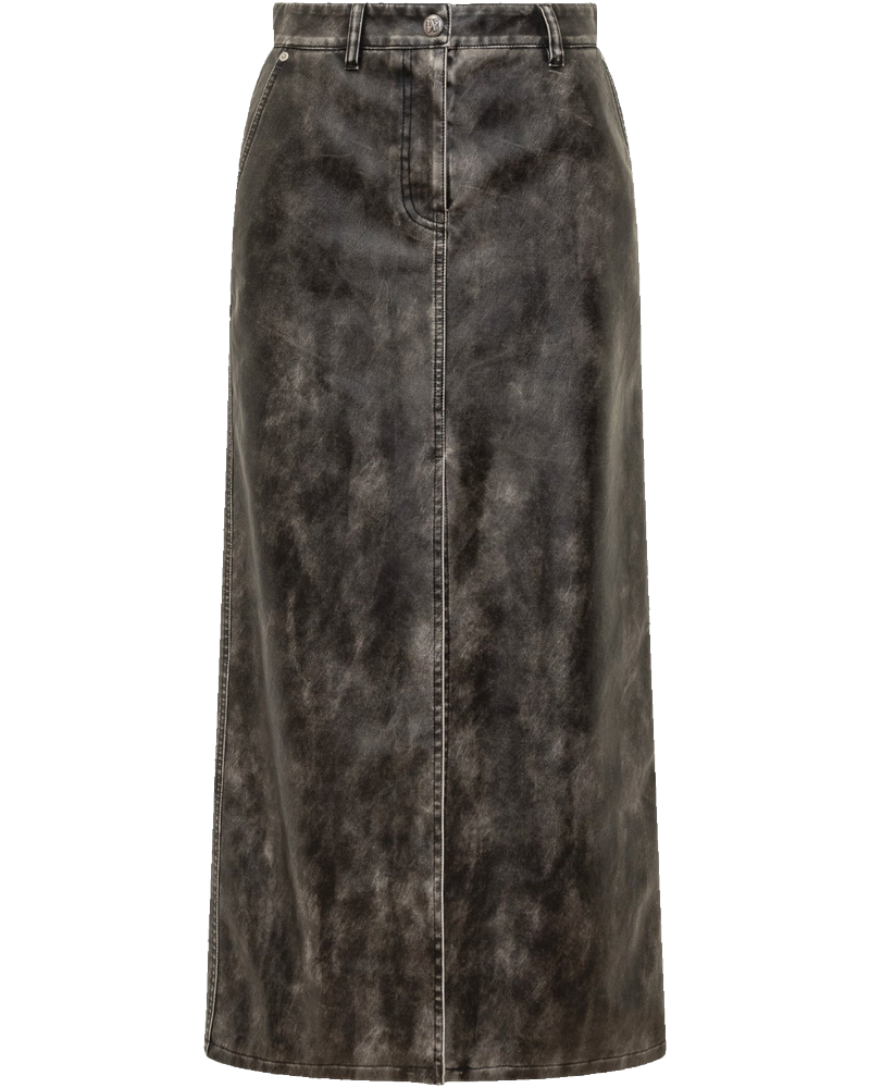 Vintage Effect Faux Leather MIDI Skirt Palm angels оригінал – Купити в Україні bg_removed_catalog