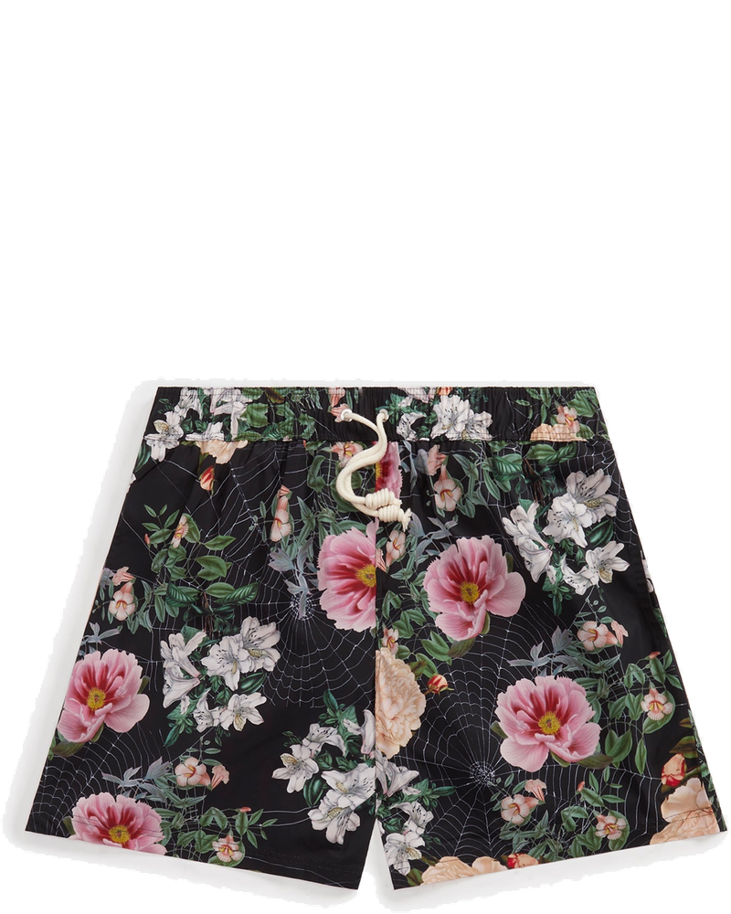 Spring Swim Short Black Multicolor Palm angels – Гарантія оригінальності