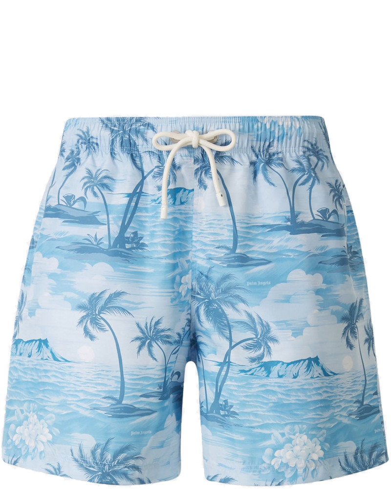 Sunset Motif Swimsuit Palm angels – Гарантія оригінальності