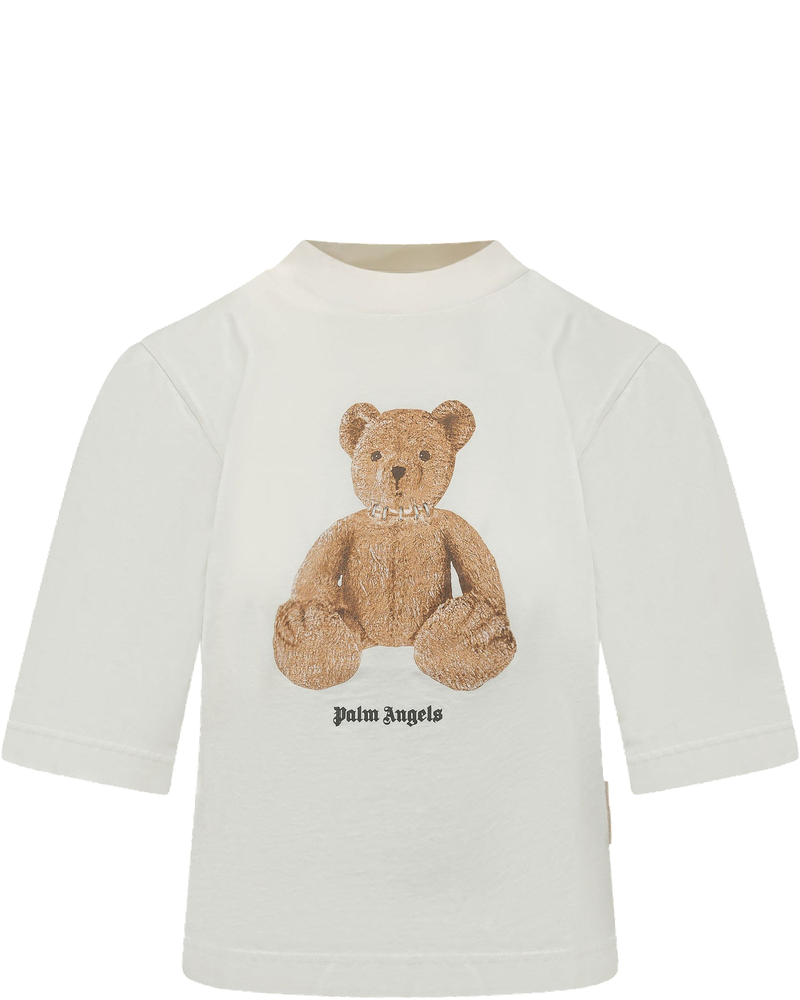 Boxy T-Shirt With Bear Print Palm angels оригінал – Купити в Україні
