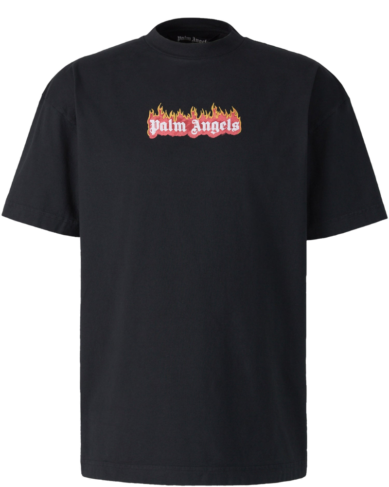 Flames Logo T-Shirt Palm angels – Гарантія оригінальності