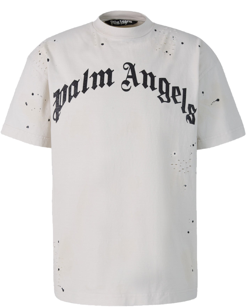 Glitter Logo T-Shirt Palm angels оригінал – Купити в Україні