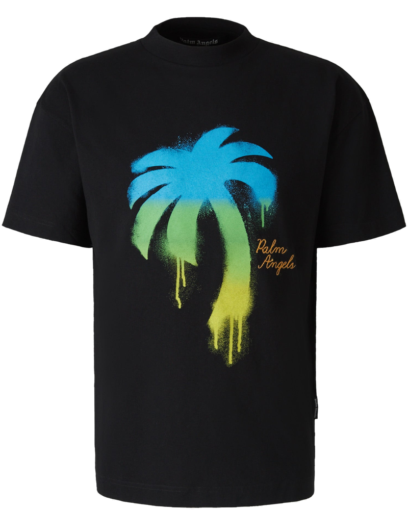 Printed Palm Tree T-Shirt Palm angels оригінал – Купити в Україні