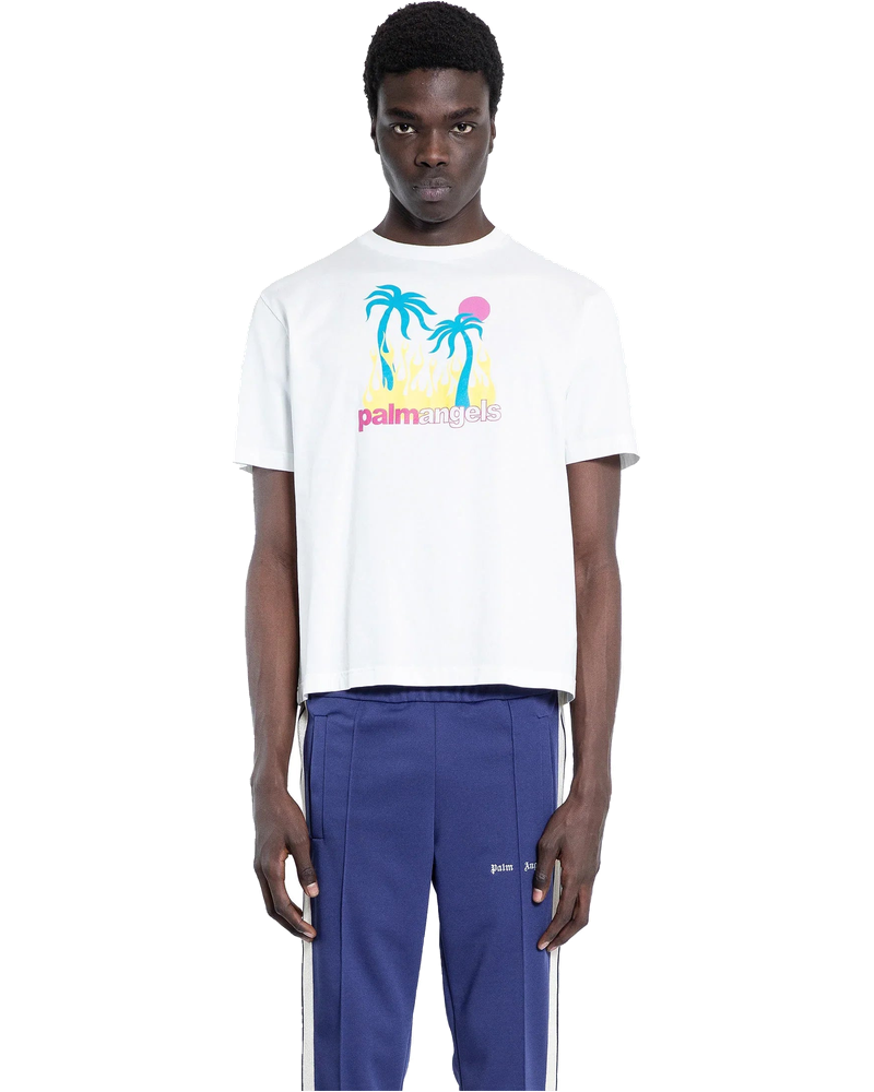 Оригінальна Burning Oasis Slim T-Shirt Palm angels