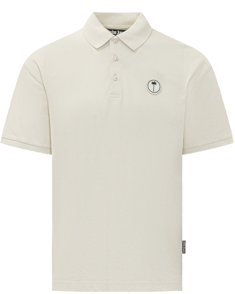Short Sleeve Polo With Collar And Applied Logo Palm angels – Гарантія оригінальності