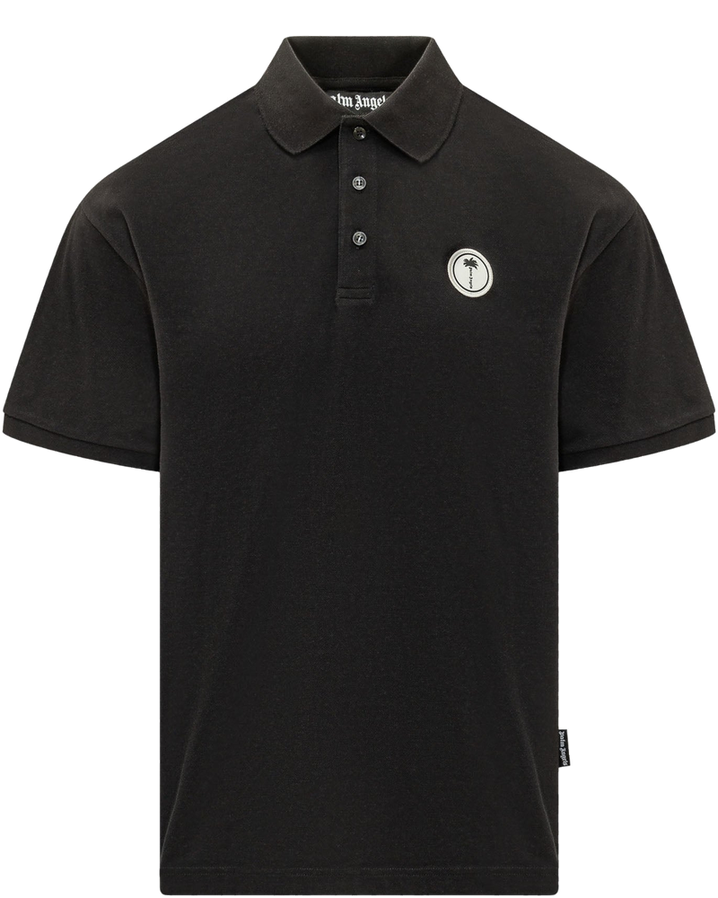Short Sleeve Polo With Collar And Applied Logo Palm angels – Гарантія оригінальності