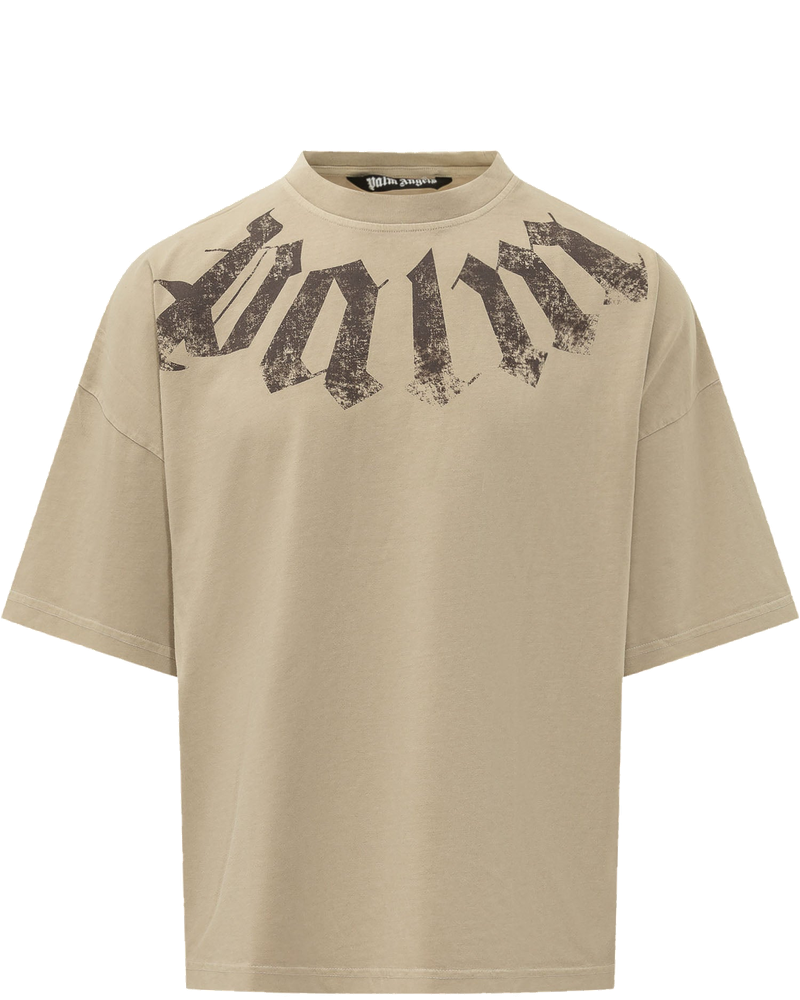 Оригінальна T-Shirt Crewneck With Logo Print Palm angels