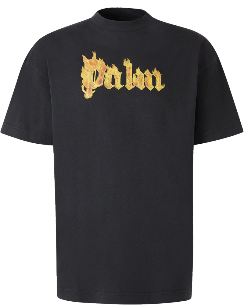 Cotton Logo T-Shirt Palm angels оригінал – Купити в Україні