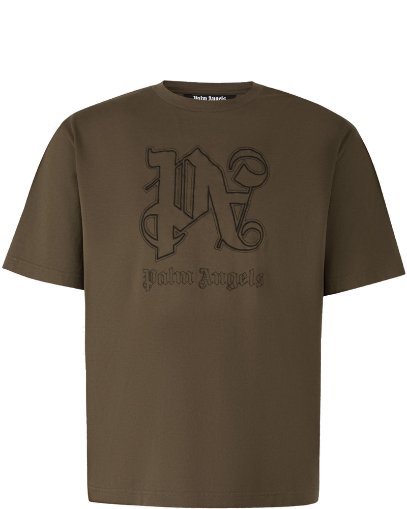 Embroidered Logo T-Shirt Palm angels – Гарантія оригінальності