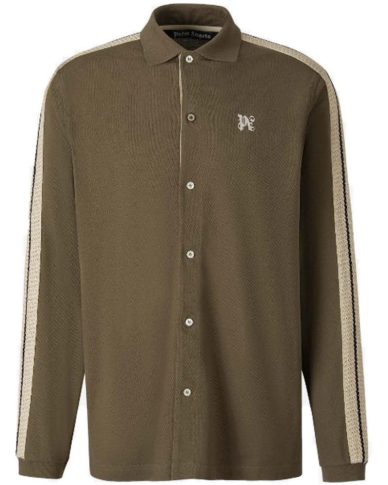 Monogram Linen Shirt Palm angels – Гарантія оригінальності