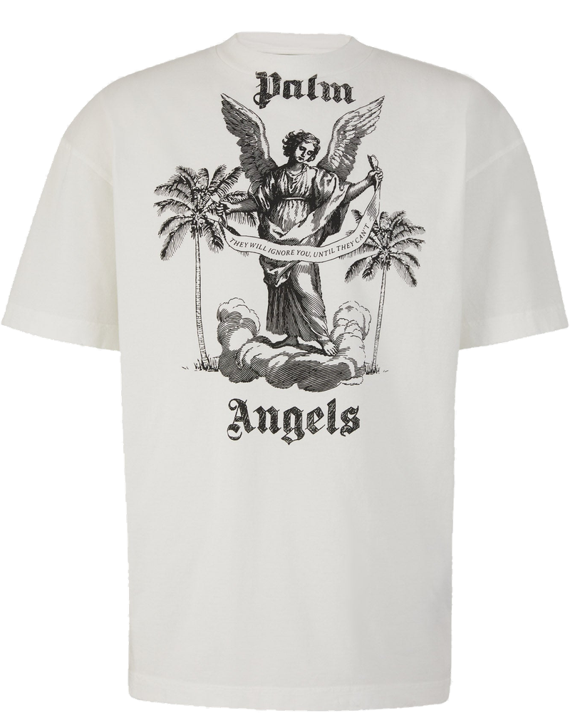 Оригінальна Logo Cotton T-Shirt Palm angels