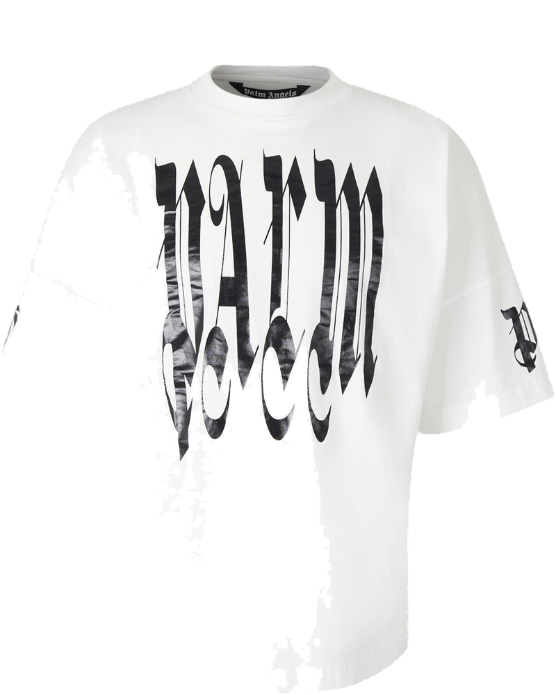 Оригінальна Logo Cotton T-Shirt Palm angels