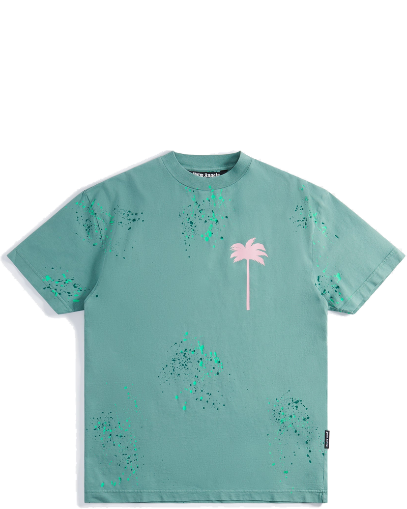 Pxp Painted Classic Tee Green Palm angels оригінал – Купити в Україні