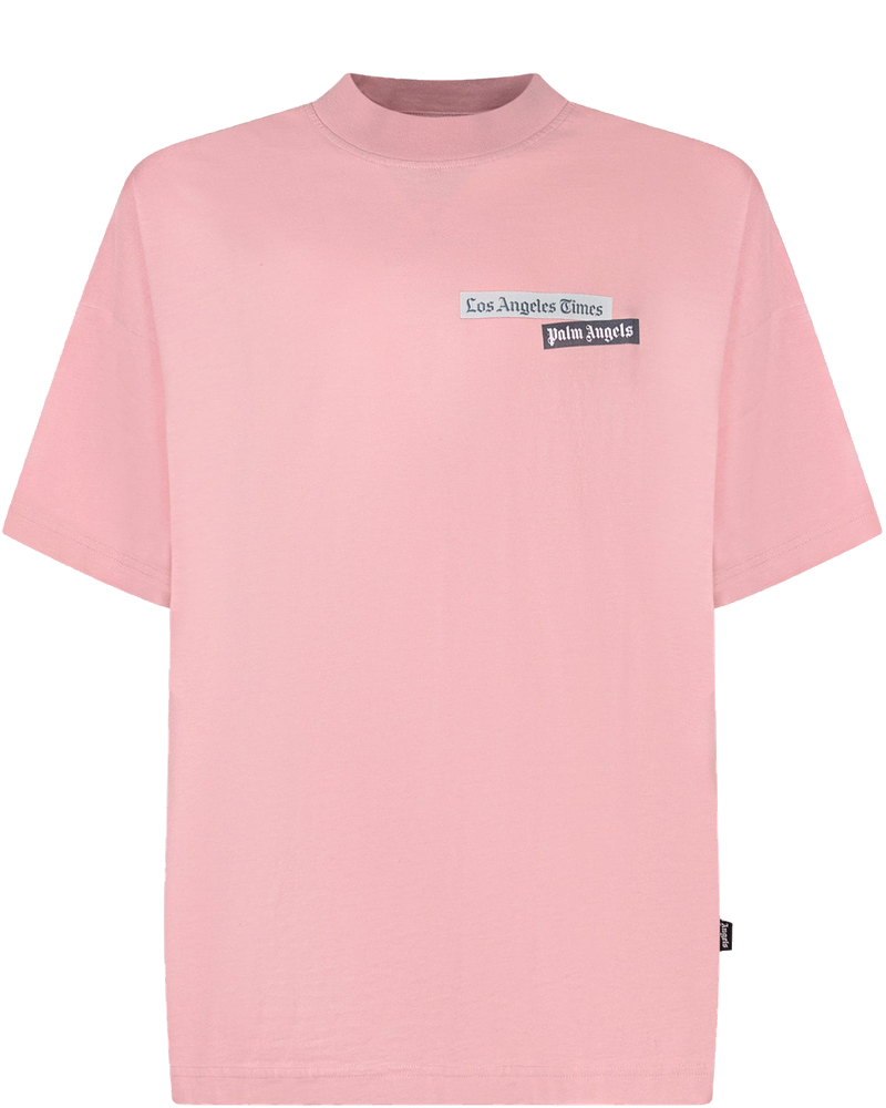 Pink Los Angeles Times T Shirt Palm angels оригінал – Купити в Україні