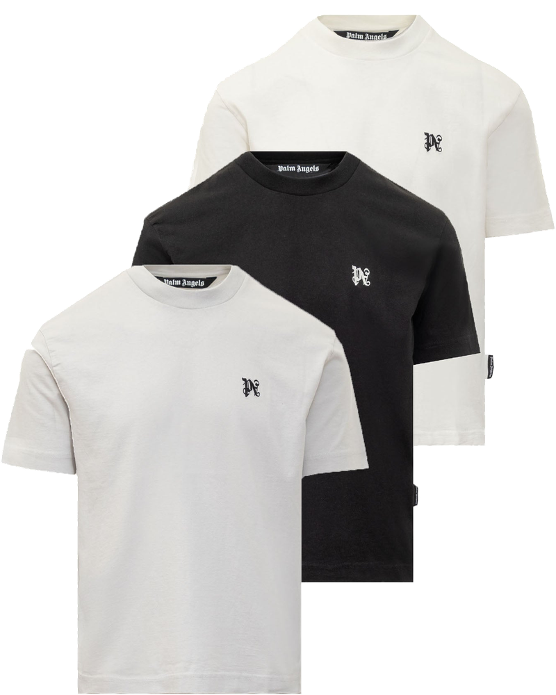 Monogram T-Shirt Tripack Palm angels – Гарантія оригінальності