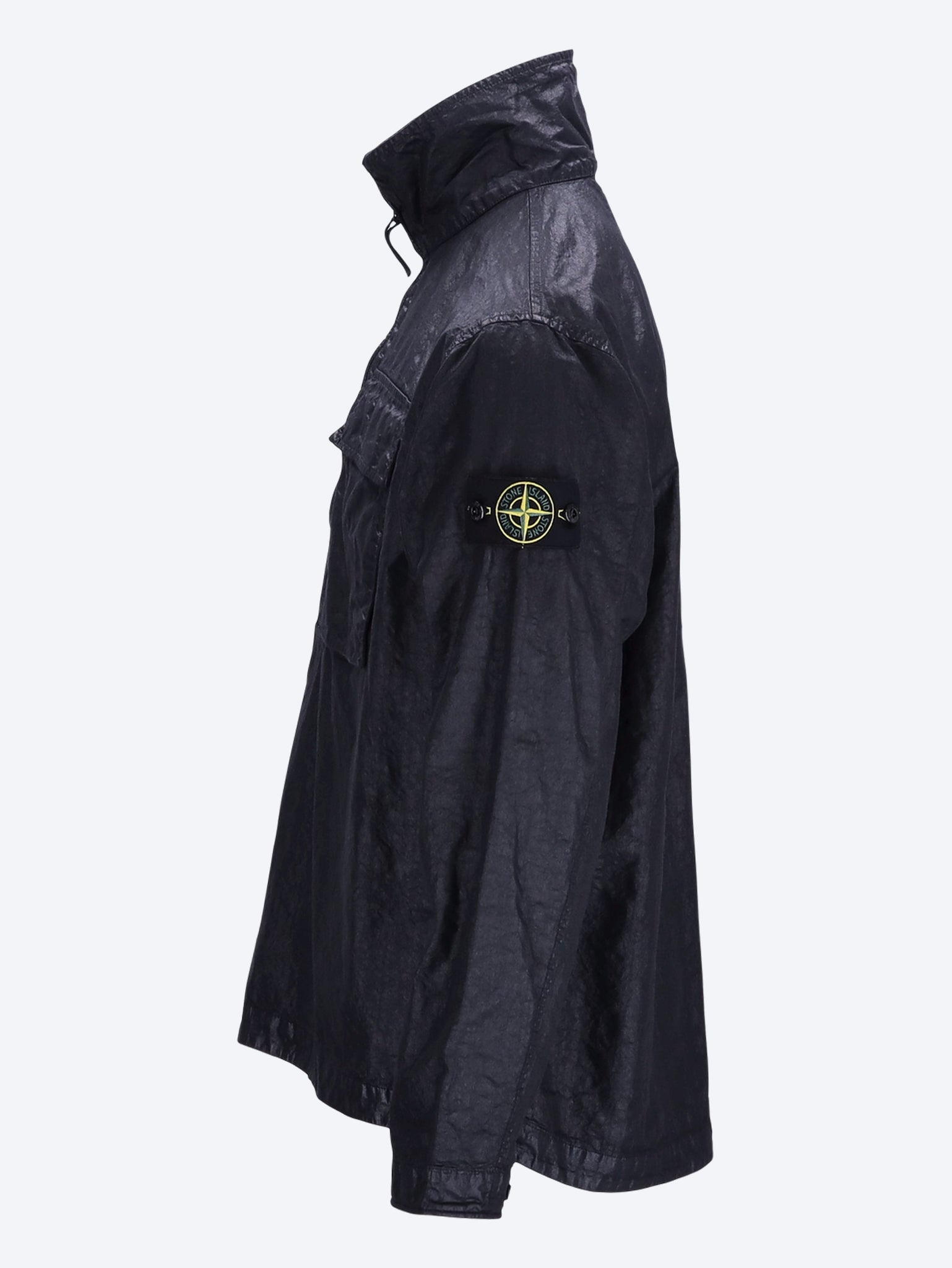 Panama-Tc Garment Dyed Shirt Stone island – Гарантія оригінальності – вид ззаду