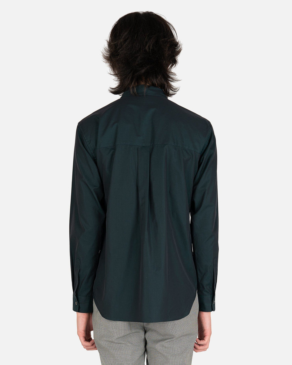 Paneled Button Up In Dark Green Comme des garcons оригінал – Купити в Україні – детальний вид