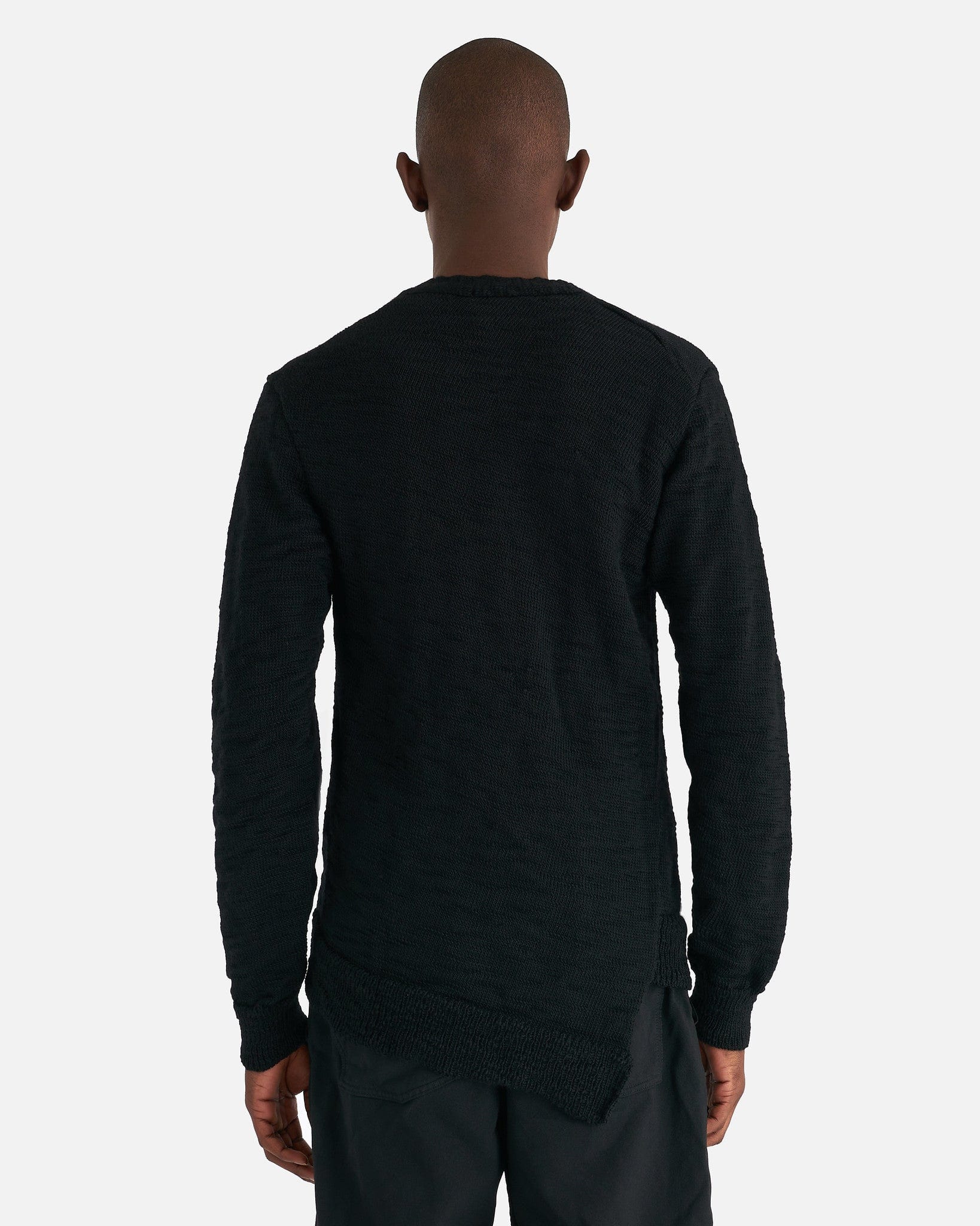 Paneled Cardigan In Black Comme des garcons – Гарантія оригінальності – детальний вид
