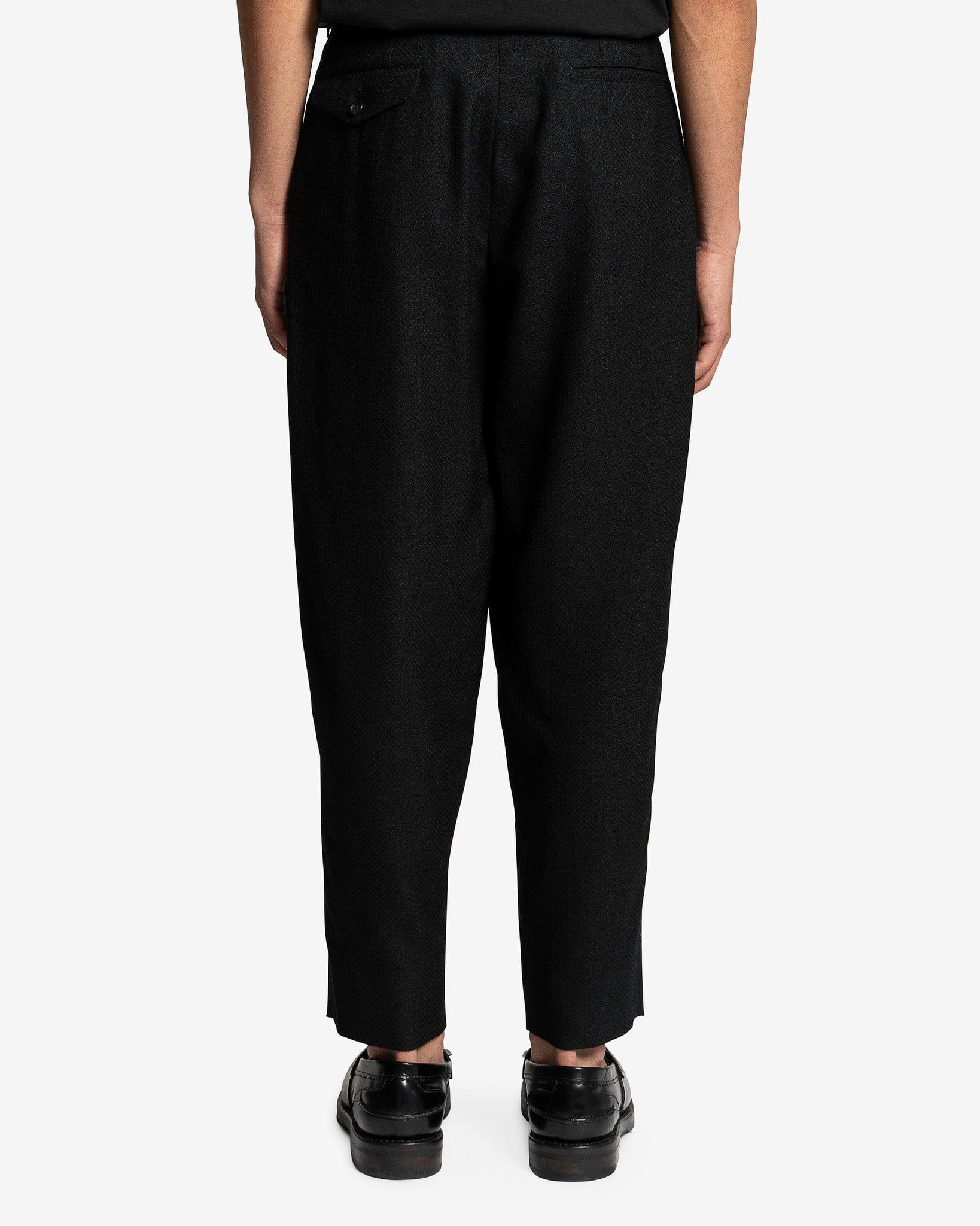 Paneled Detail Trousers In Black Comme des garcons – Гарантія оригінальності – детальний вид