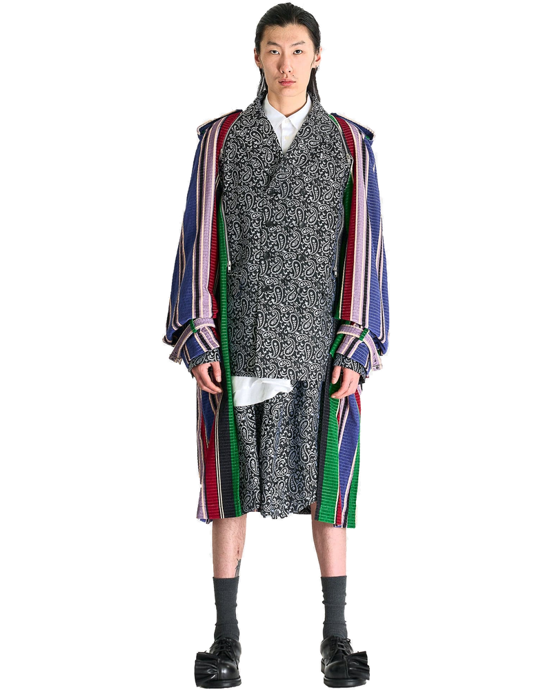 Оригінальна Paneled Patchwork Coat In Multi Comme des garcons bg_removed_catalog