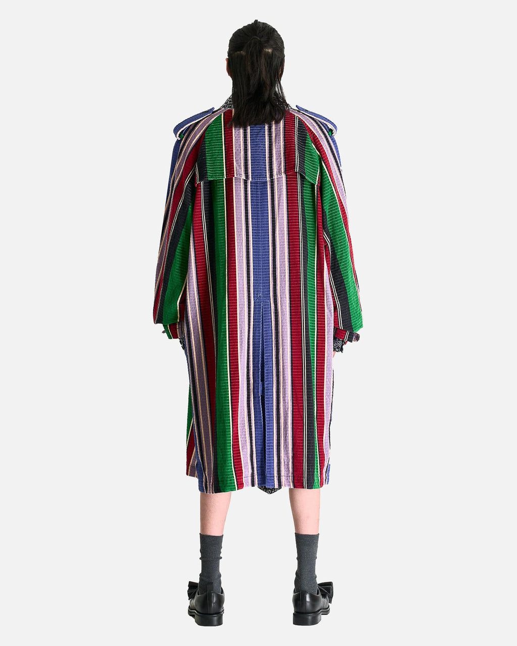 Оригінальна Paneled Patchwork Coat In Multi Comme des garcons – детальний вид