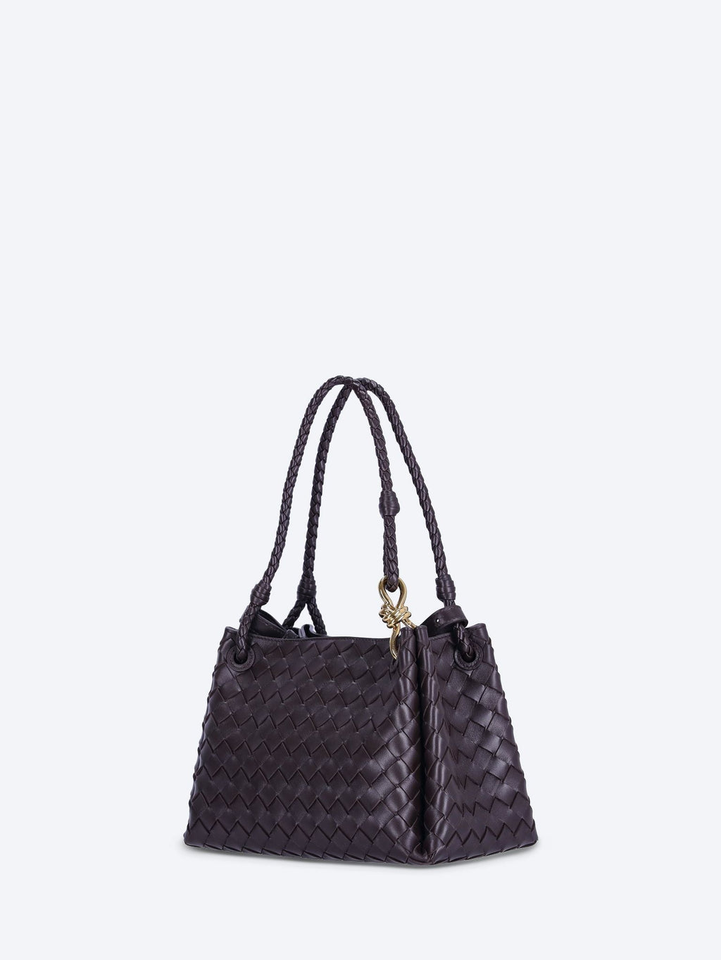 Оригінальна Parachute Leather Handbag Bottega veneta – вид ззаду