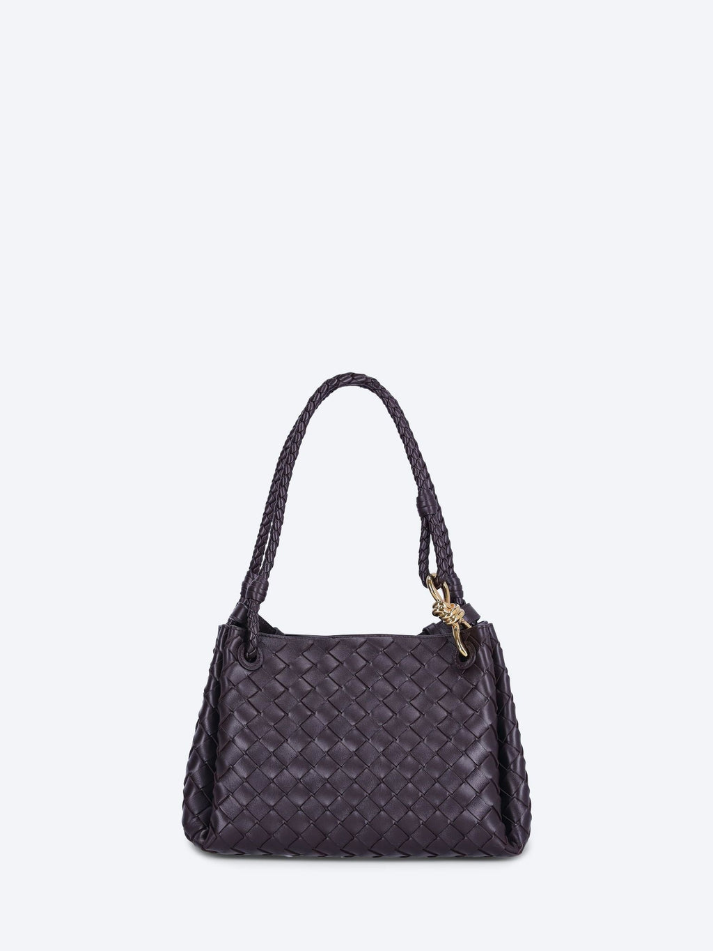 Оригінальна Parachute Leather Handbag Bottega veneta – боковий вид