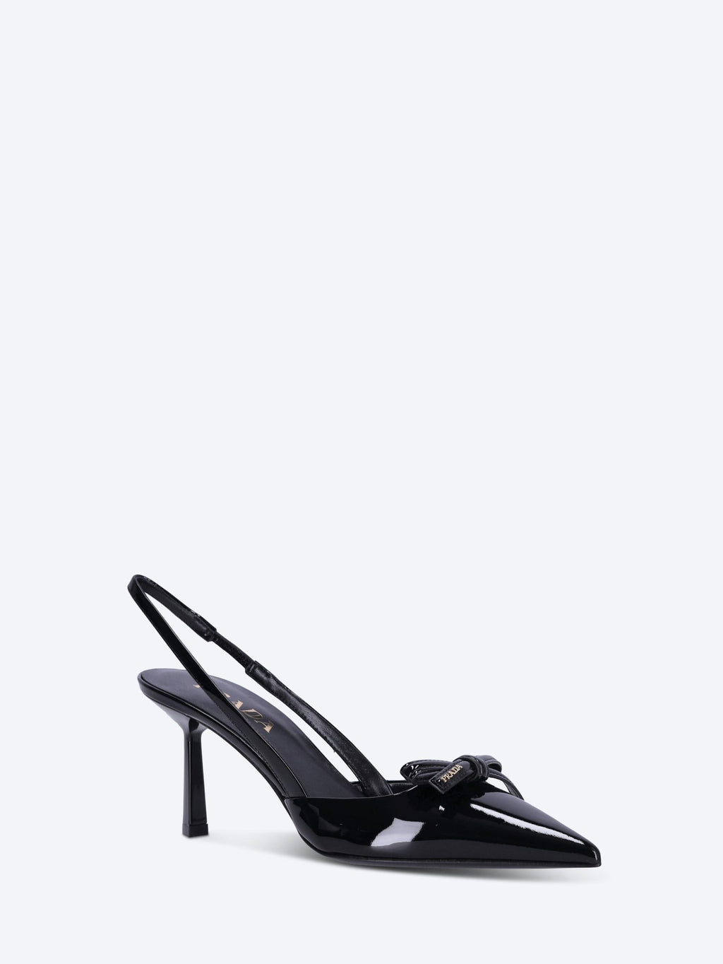 Оригінальна Patent Leather Pumps Prada – вид ззаду